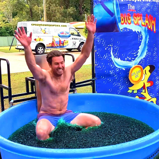 dunk tank full of jello