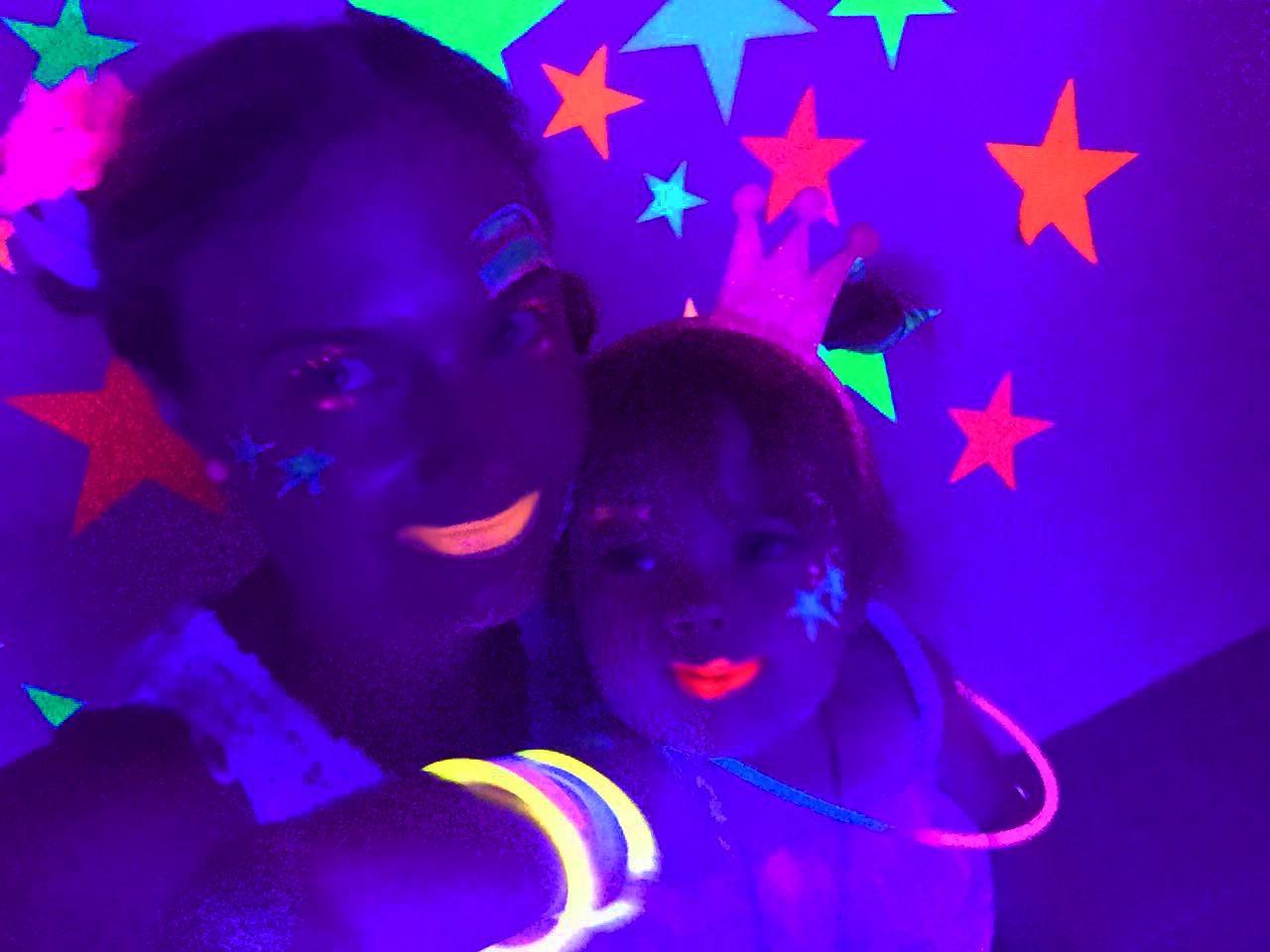 Raging Good Time Kids Glow in the Dark Party Ideas
