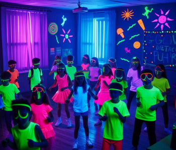 How to do a glow in the dark school dance fundraiser