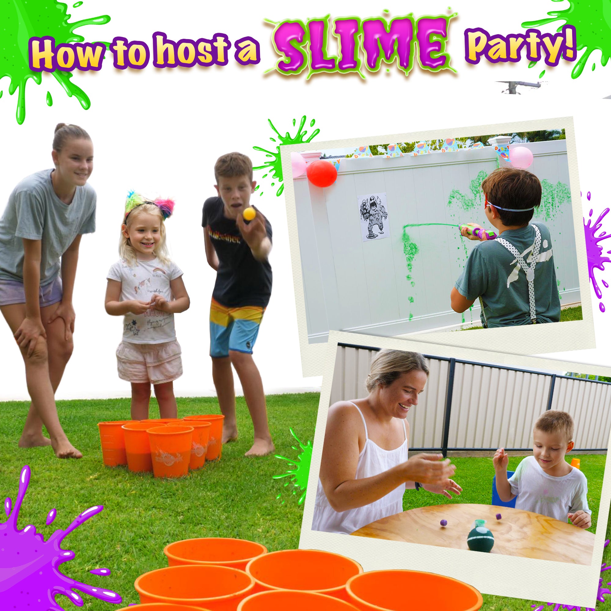 How to host a slime party? – PARTY GOAT