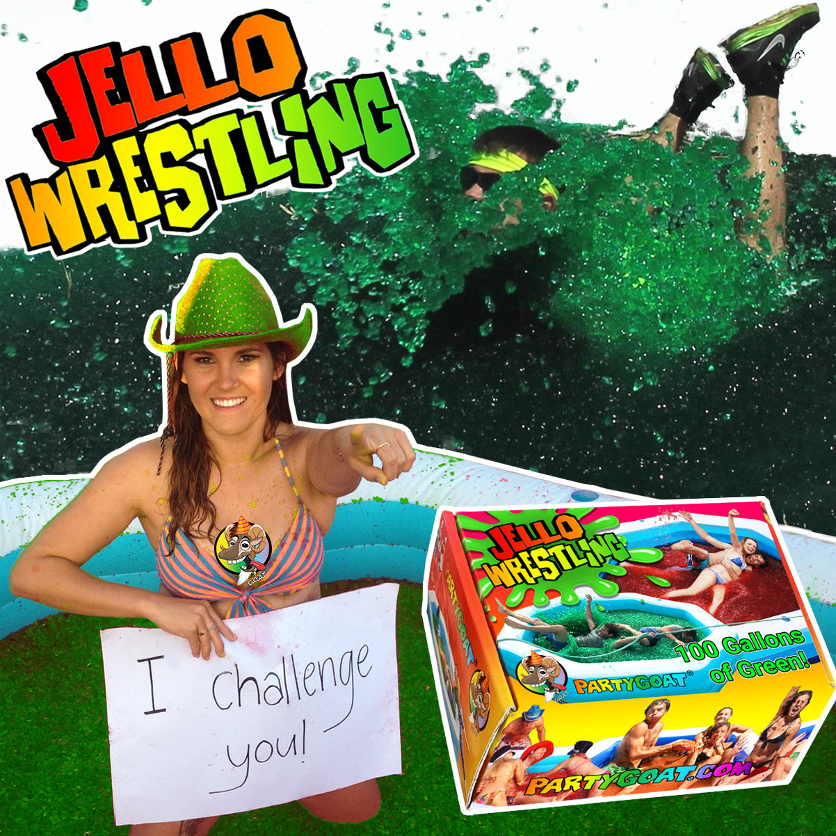 JELLO WRESTLING JELLY! (100 Gallons)