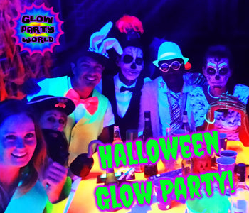 Halloween Decorating Using UV Black Lights