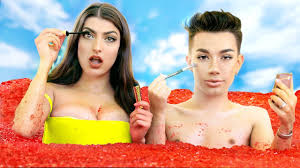 Rachel Levin and James Charles do make up in 5,000 pounds of Party Goat Jello