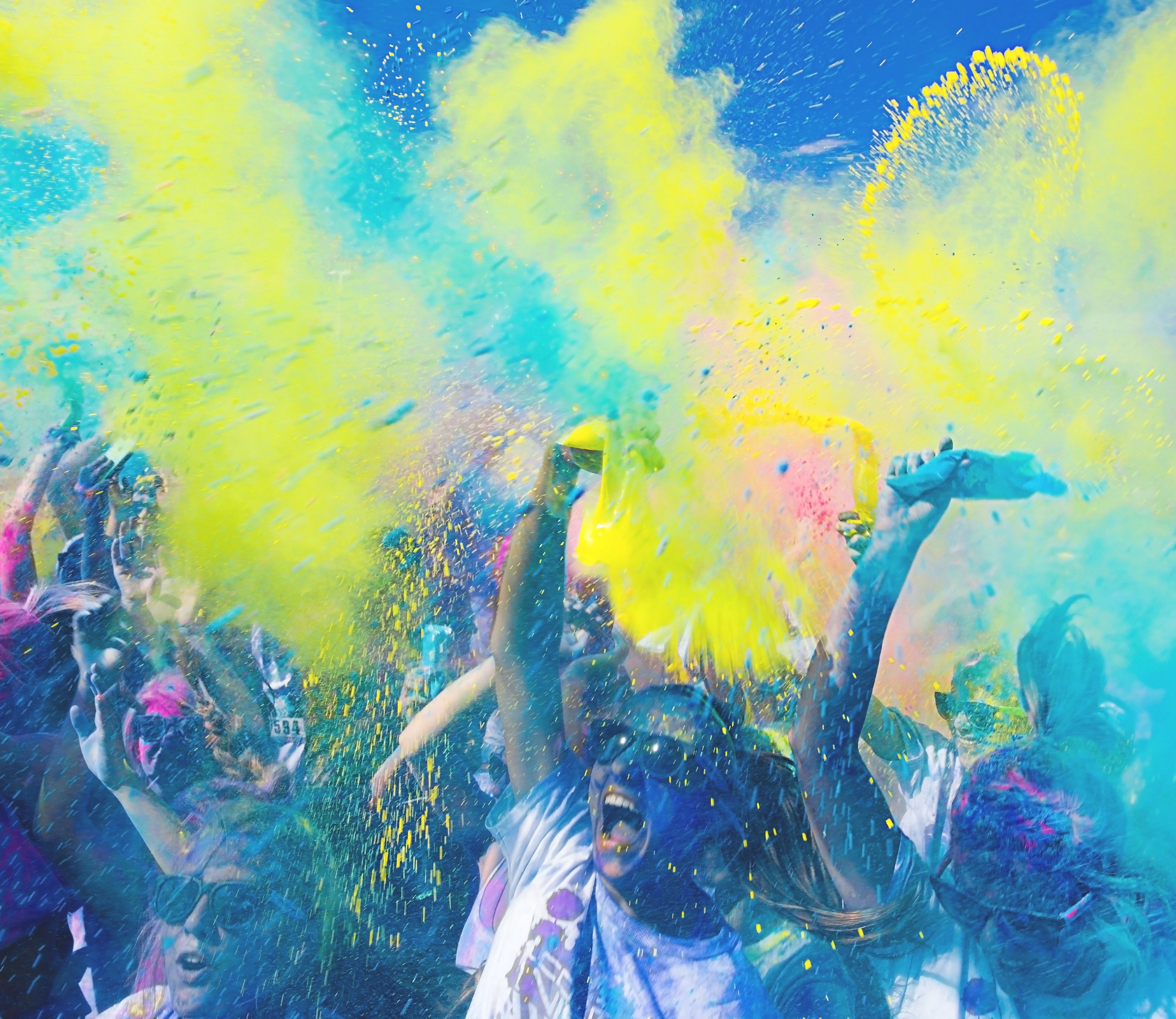 How to do a Color Run for your School? – PARTY GOAT