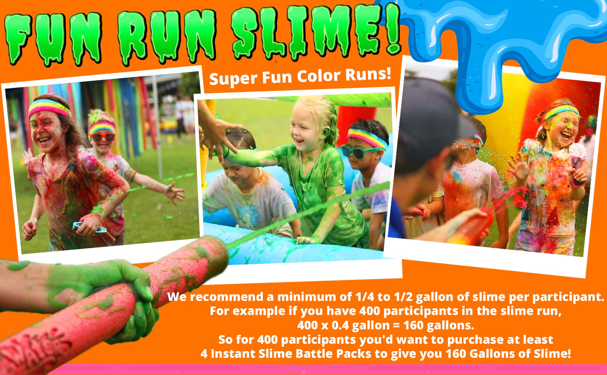 How to do a Slime Color Run? – PARTY GOAT