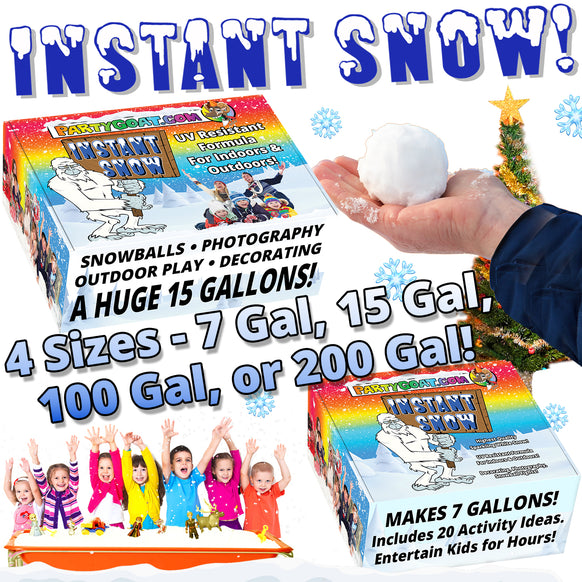 INSTANT SNOW POWDER!