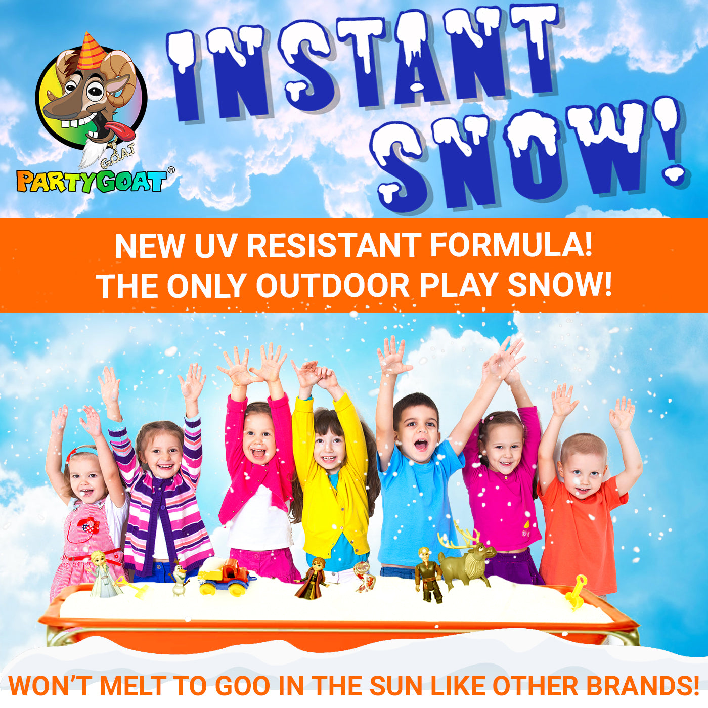 INSTANT SNOW POWDER!