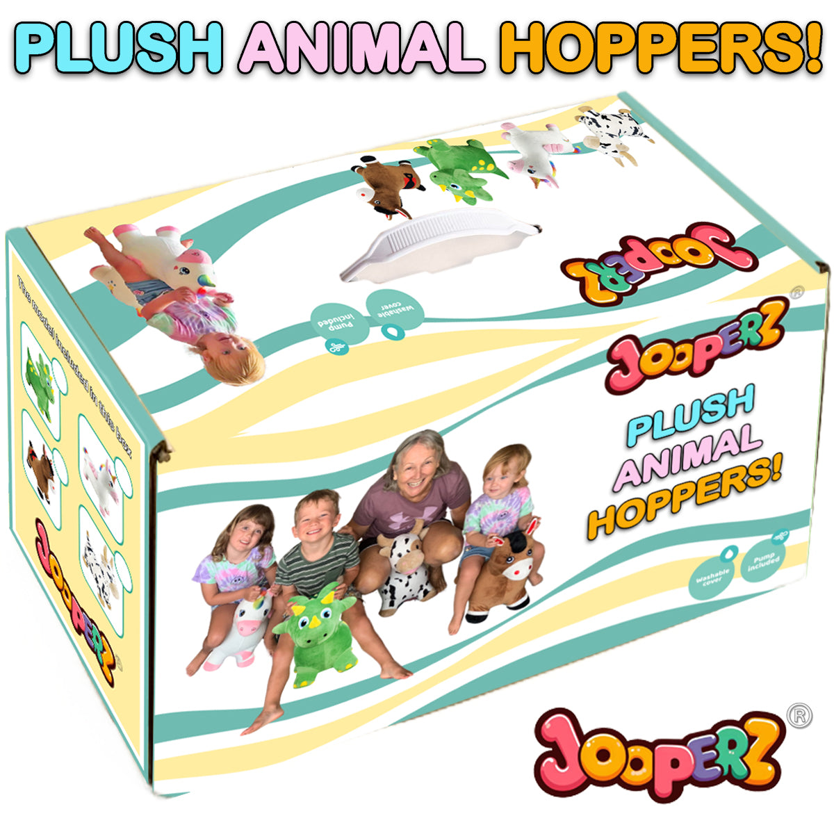 Jooperz Plush Animal Hoppers! – PARTY GOAT