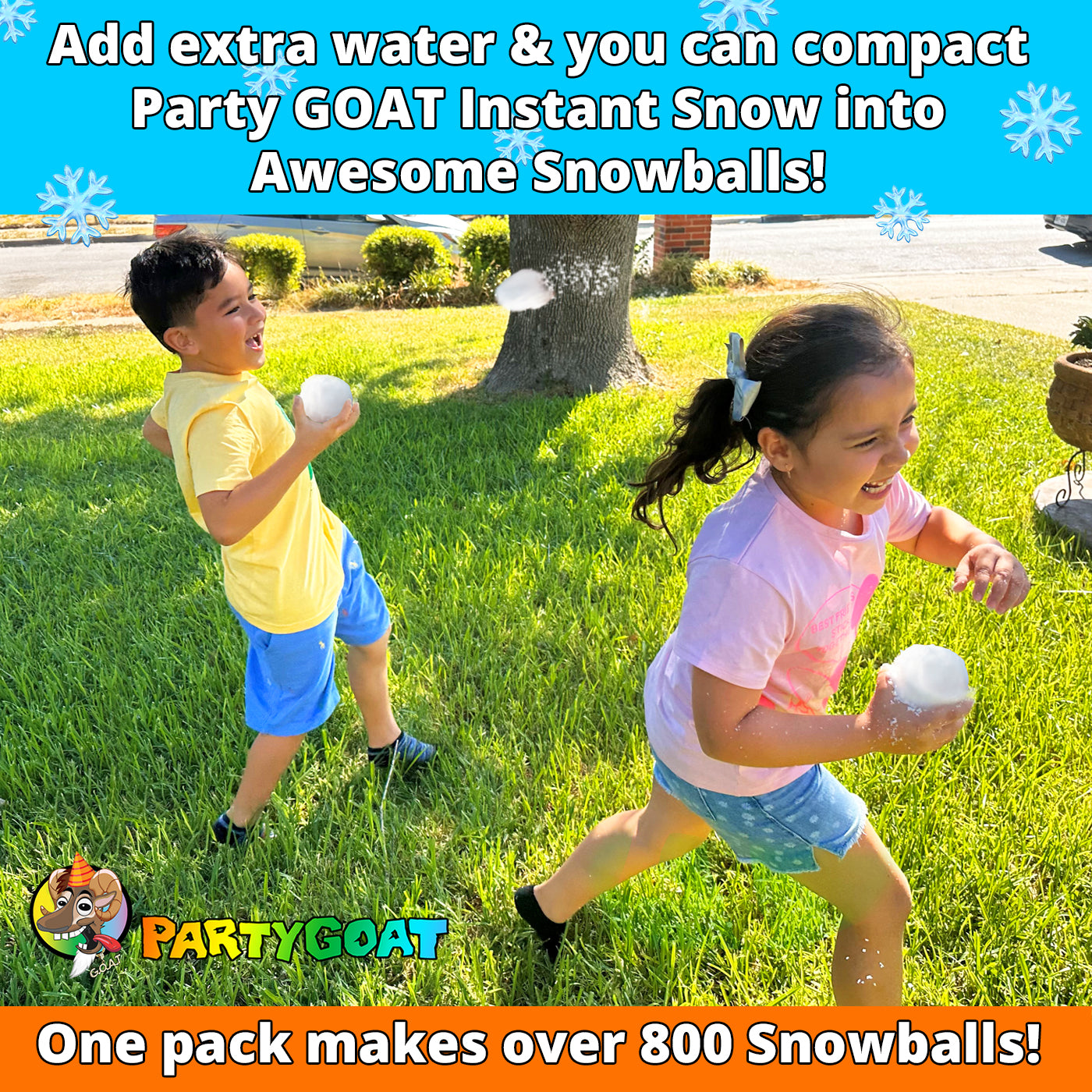 INSTANT SNOW POWDER!