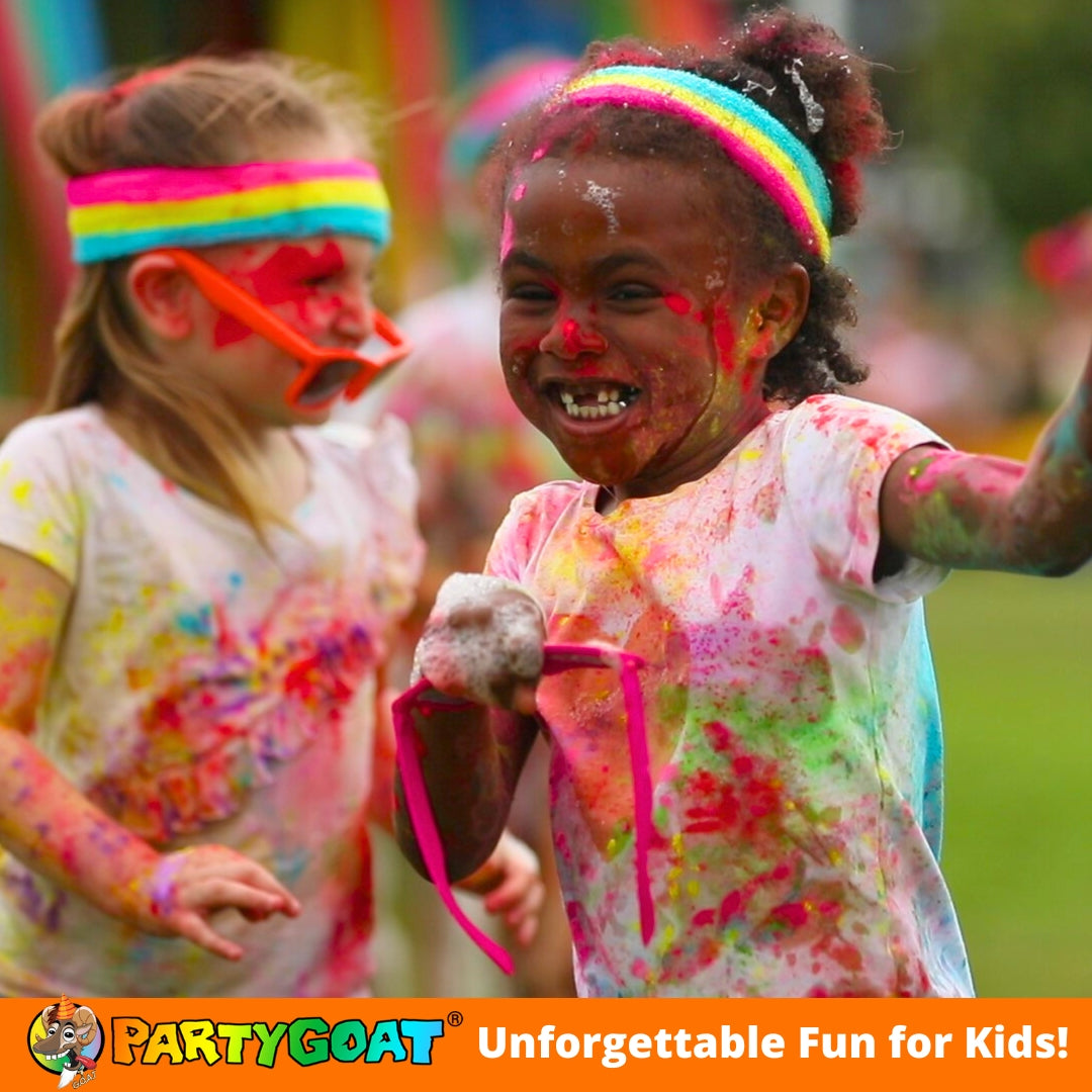 are color runs safe for children fun for kids
