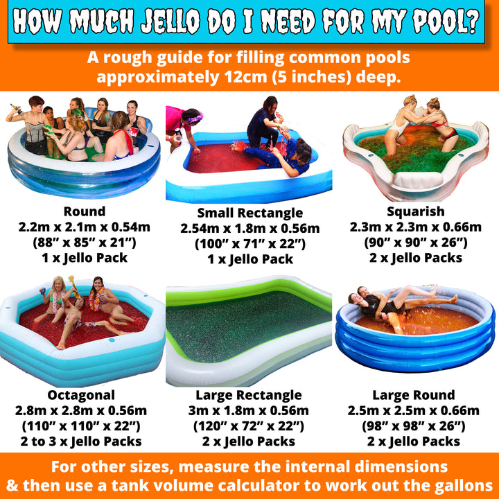 JELLO WRESTLING JELLY! (100 Gallons)