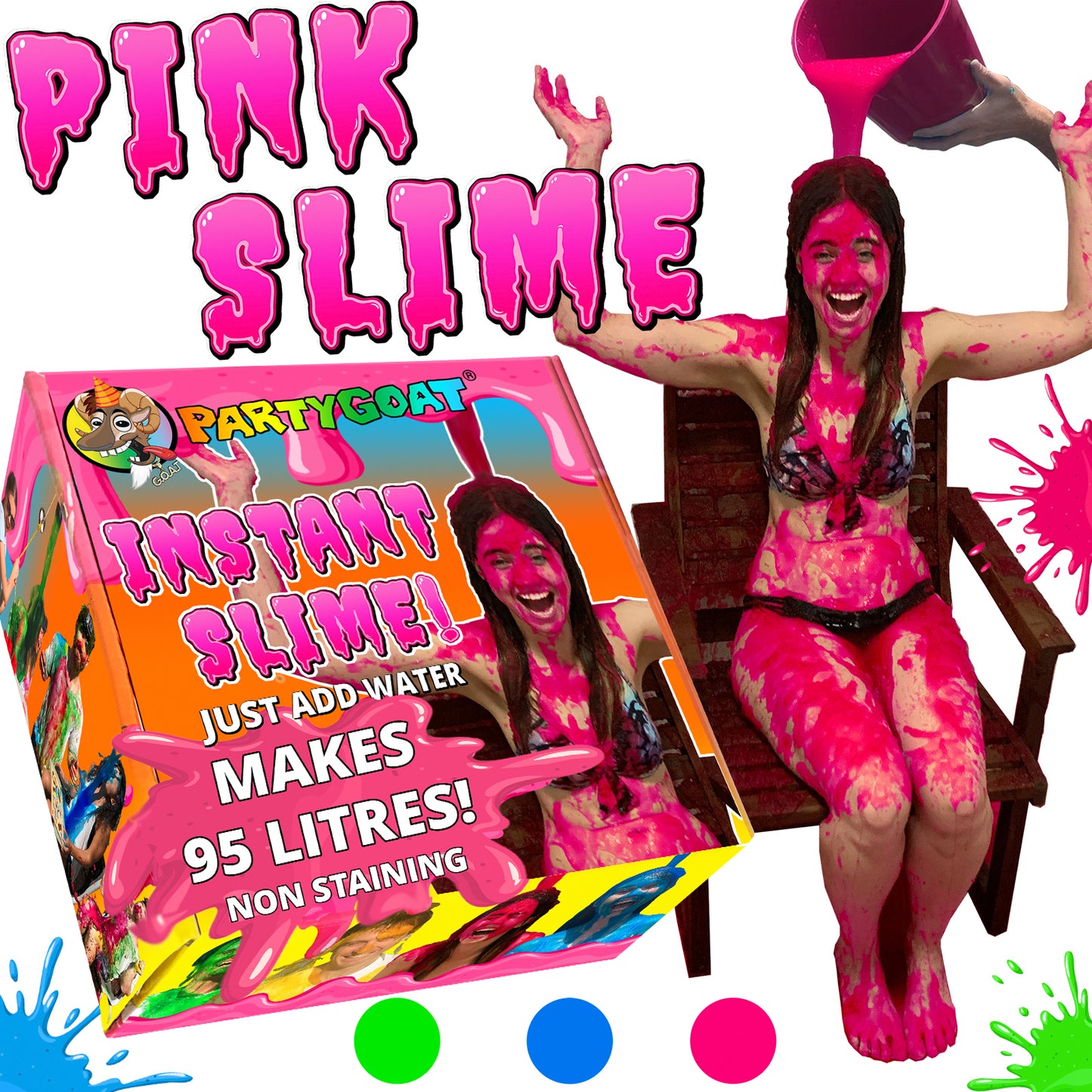 BULK INSTANT SLIME (Makes 25 Gallons - 95L)