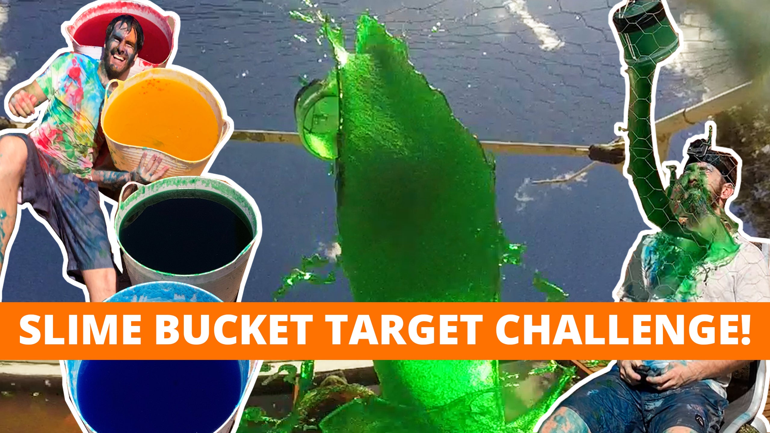 Load video: slime bucket carnival games dunk tank alternative