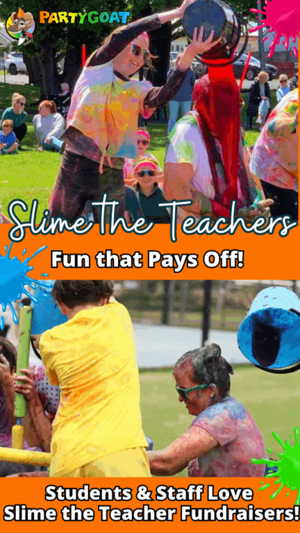slime the teachers slime bucket challenge for school fundraisers