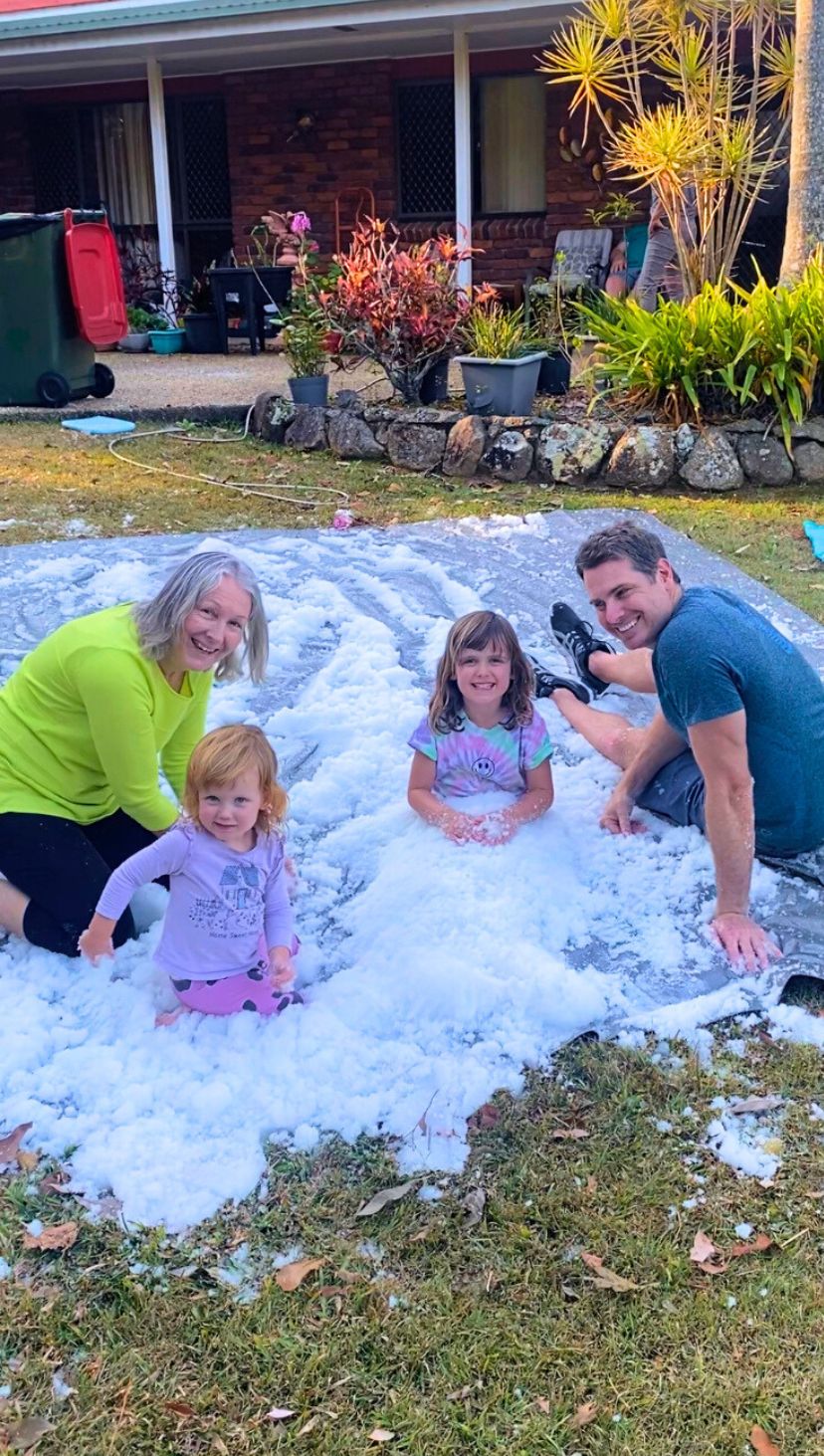 snow mermaid fun snow activities with instant snow