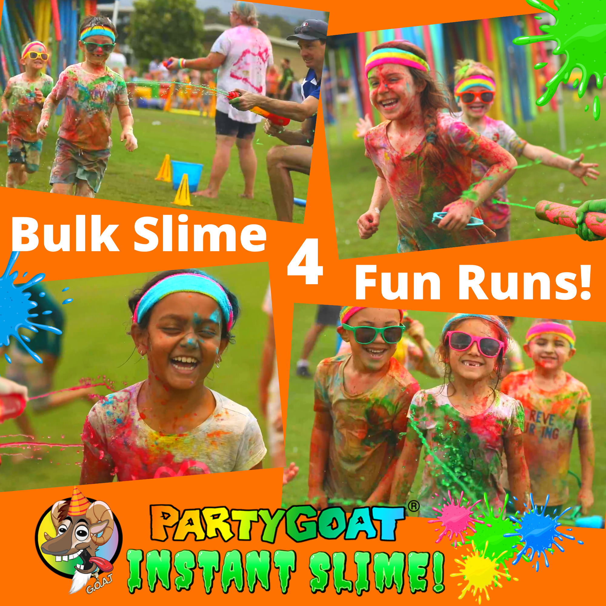 How to do a Color Run for your School? – PARTY GOAT