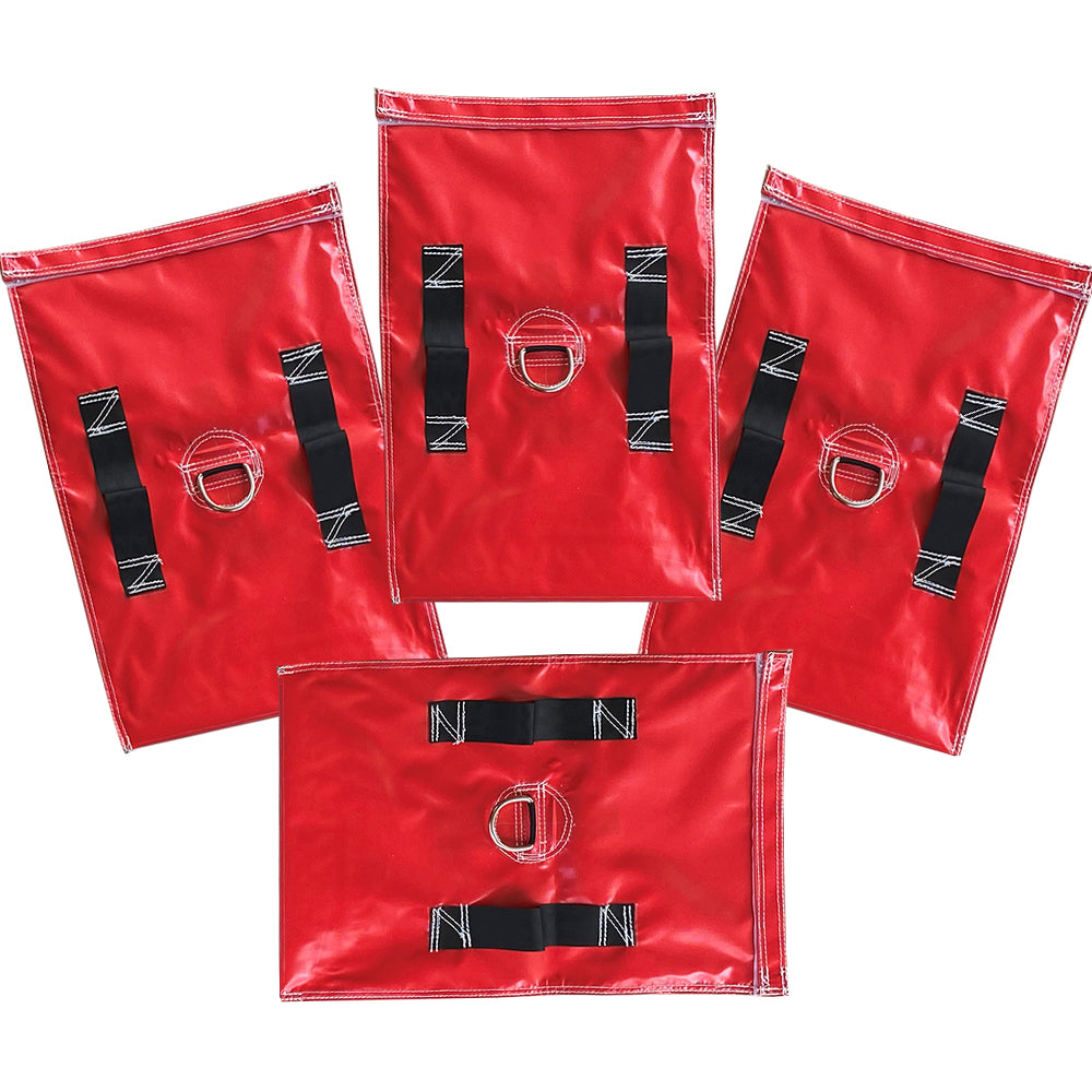 SANDBAG COVERS (4 PACK) Colourful Heavy Duty Anchors