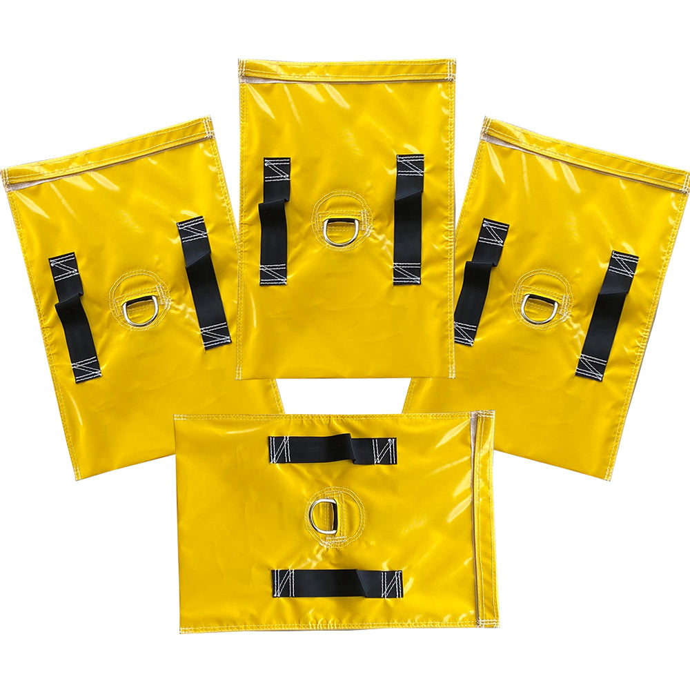 SANDBAG COVERS (4 PACK) Colourful Heavy Duty Anchors