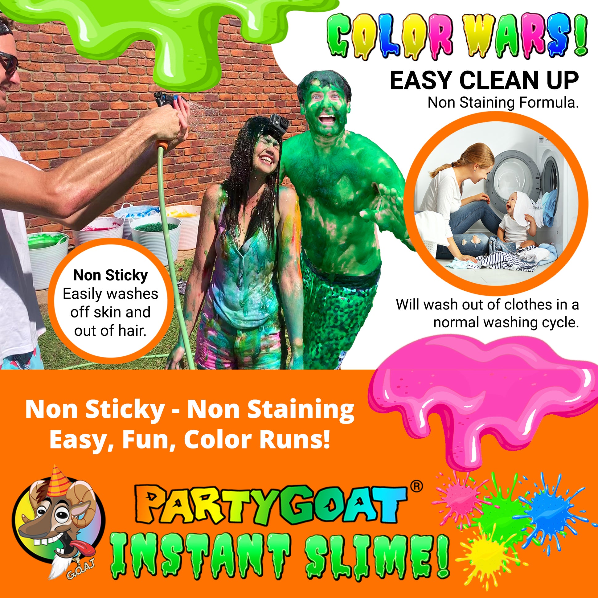 Colorful Glutinous Cleaning Supplies : Cleaning Slime