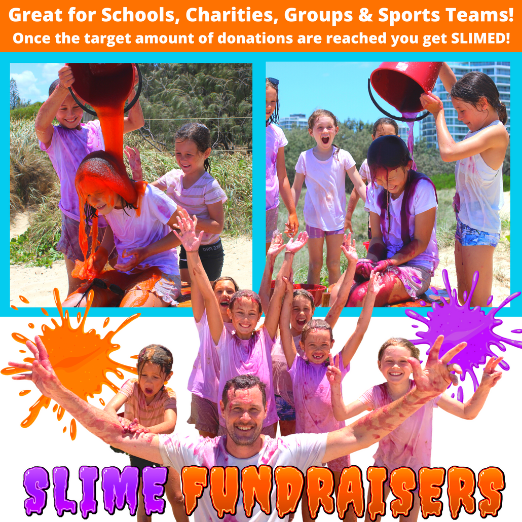 Slime fundraisers slime bucket head challenge